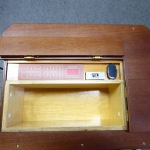 Barrel organs with music tape and memo control