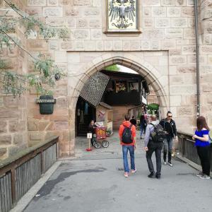 Barrel organ exhibition in the forum craftsman's court Nuremberg