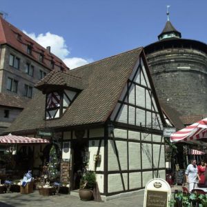 Barrel organ exhibition in the forum craftsman's court Nuremberg