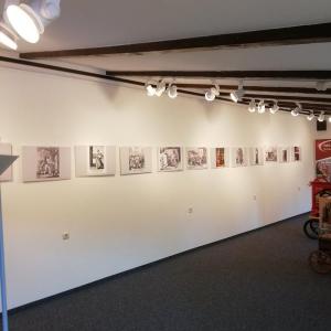 Barrel organ exhibition in the forum craftsman's court Nuremberg