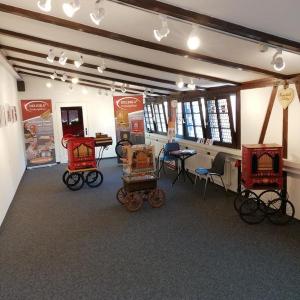 Barrel organ exhibition in the forum craftsman's court Nuremberg