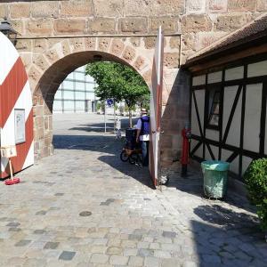 Barrel organ exhibition in the forum craftsman's court Nuremberg